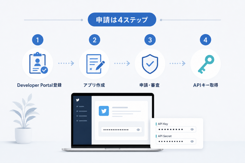 Developer Portal登録からAPIキー取得まで：初心者向け申請フロー