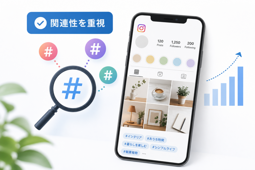 ハッシュタグ選びを最適化してInstagramフォロワー増やすコツ
