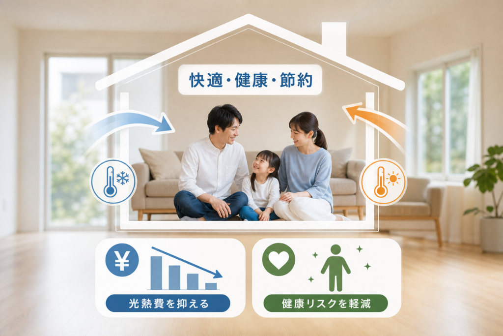 高気密高断熱住宅と工務店のメリット・デメリット―光熱費と健康への実際の影響