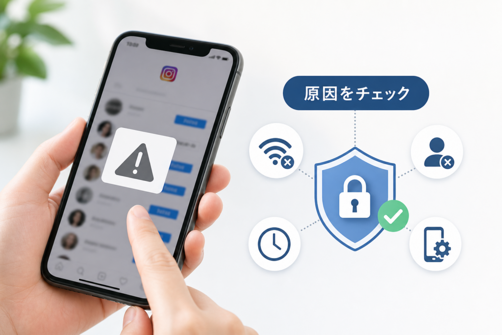 Instagramでフォロワー削除できない時の原因と安全な解決法