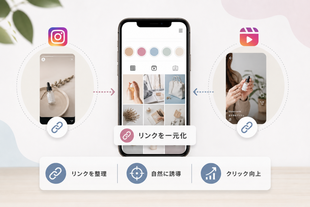 Instagramアフィリエイトのリンク設定と投稿テクニック・ストーリーズとリール活用