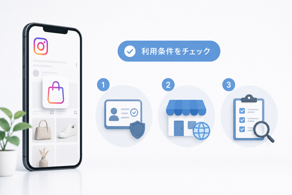 Instagramショップ機能の利用条件と審査を完全チェック
