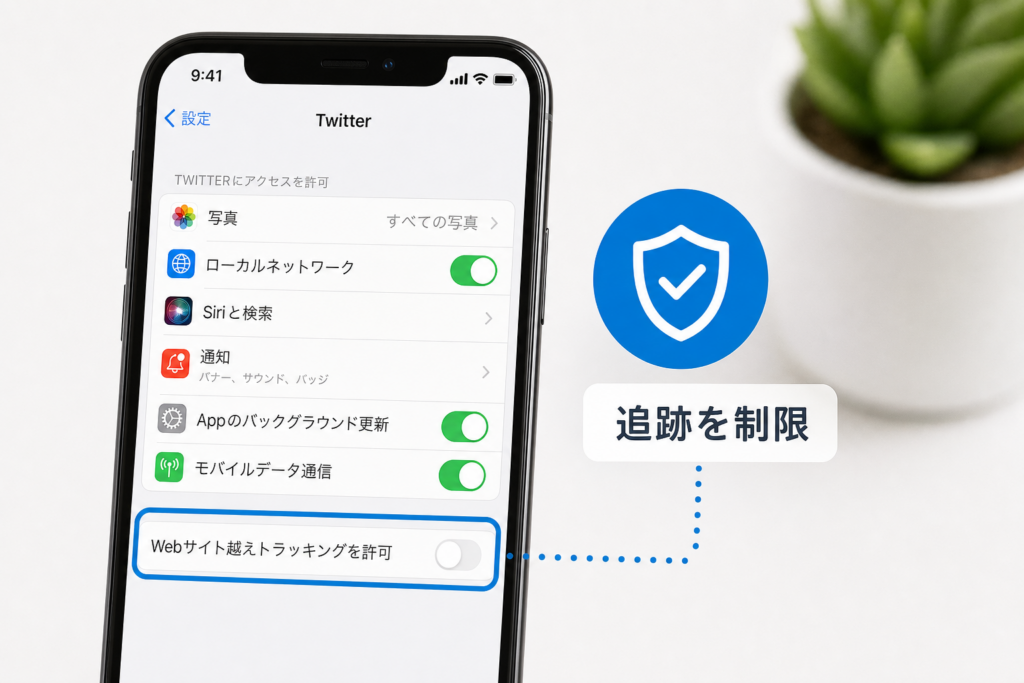 iPhoneでTwitterウェブを見るアプリに飛ばさない設定手順