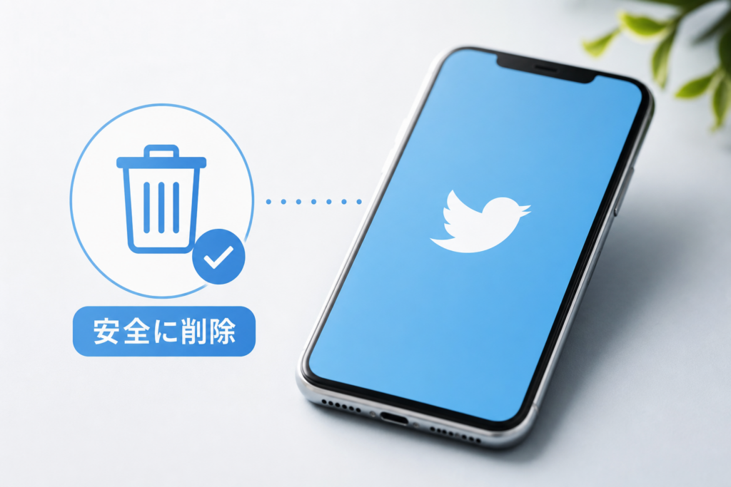 iPhoneでTwitterキャッシュを安全に削除する手順と注意点