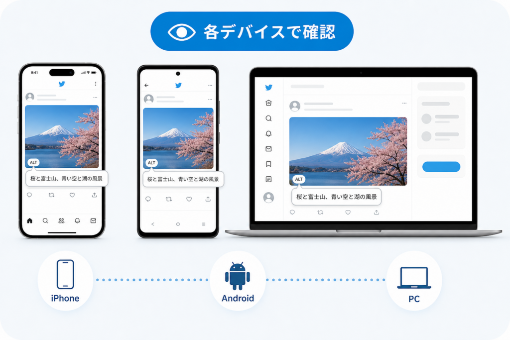 TwitterAltの見方をマスター！iPhone・Android・PC別ガイド
