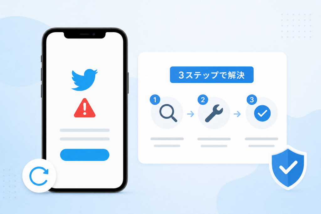 Twitterアカウント作成でエラーが発生した場合の対処法と復旧ガイド