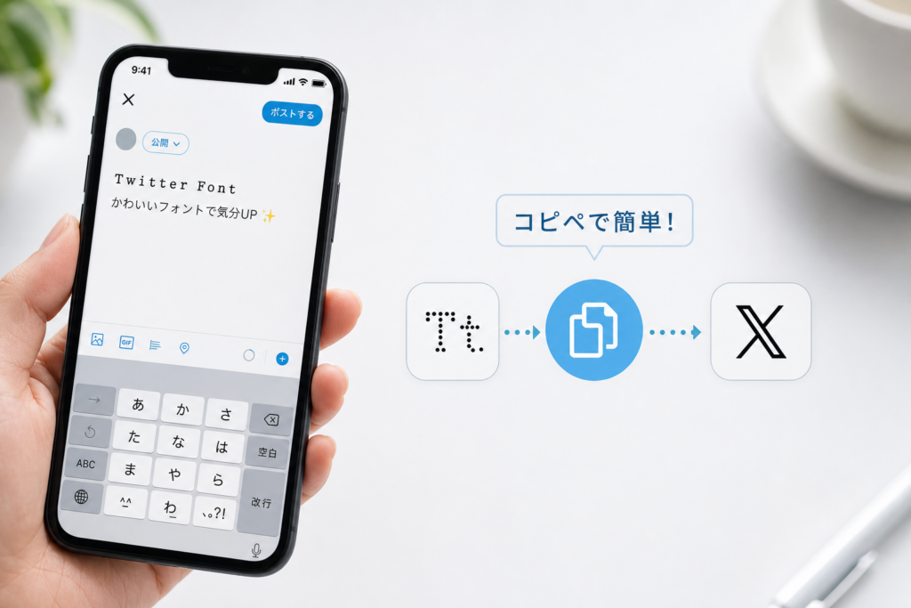 twitterフォント変換を今すぐ楽しみたい人へ！コピペ活用のイチオシ活用例