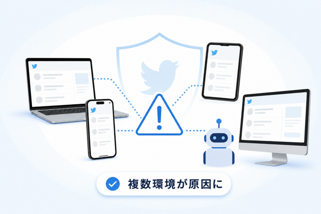 Twitterレート制限が起きる理由とは？見えない複数端末・ツール利用による原因
