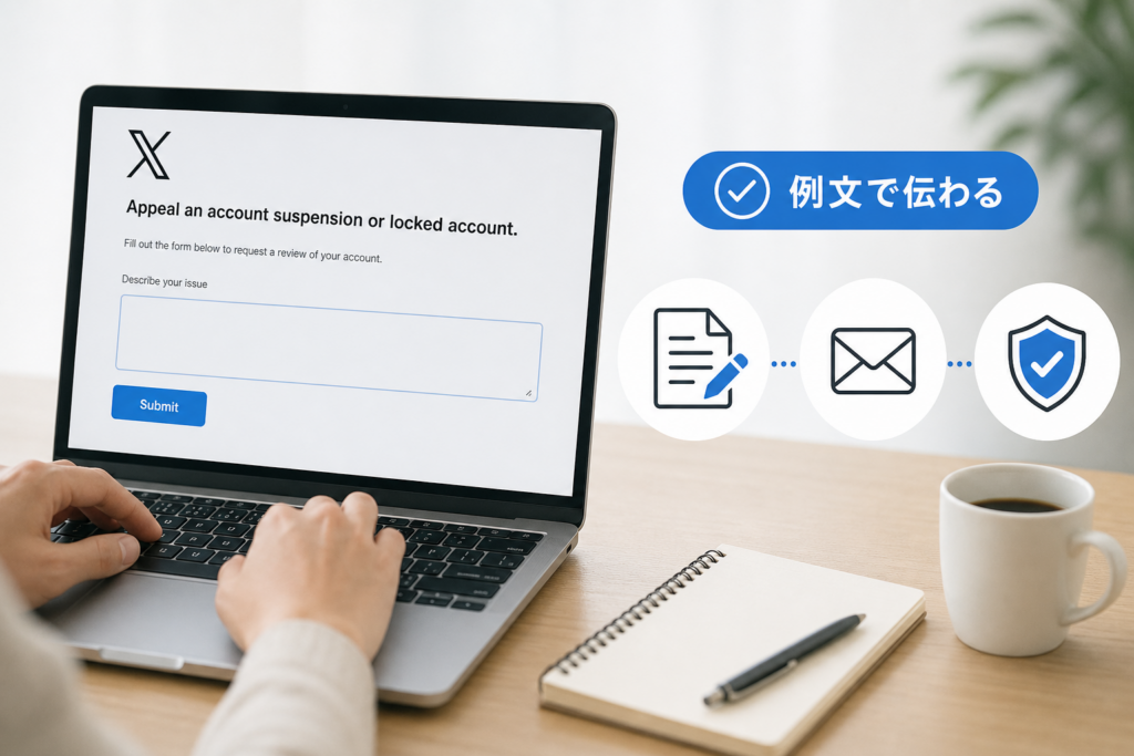 Twitter凍結異議申し立ての効果的な例文とケース別説明