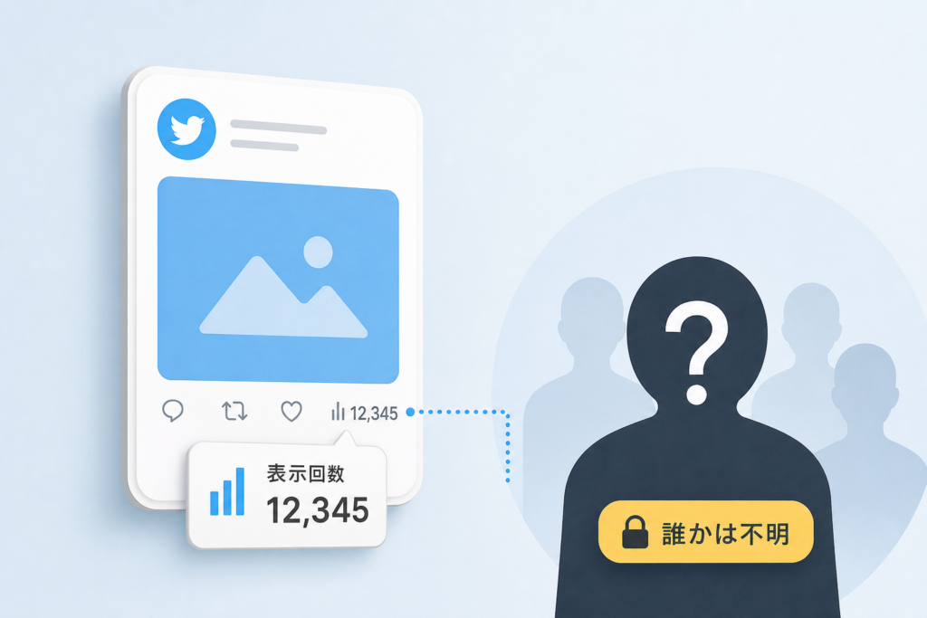 Twitter表示回数から誰が見たかを知ることはできないのか