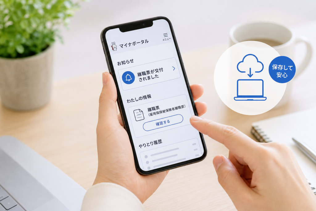 離職票が交付されたら｜通知の確認とデータの保存