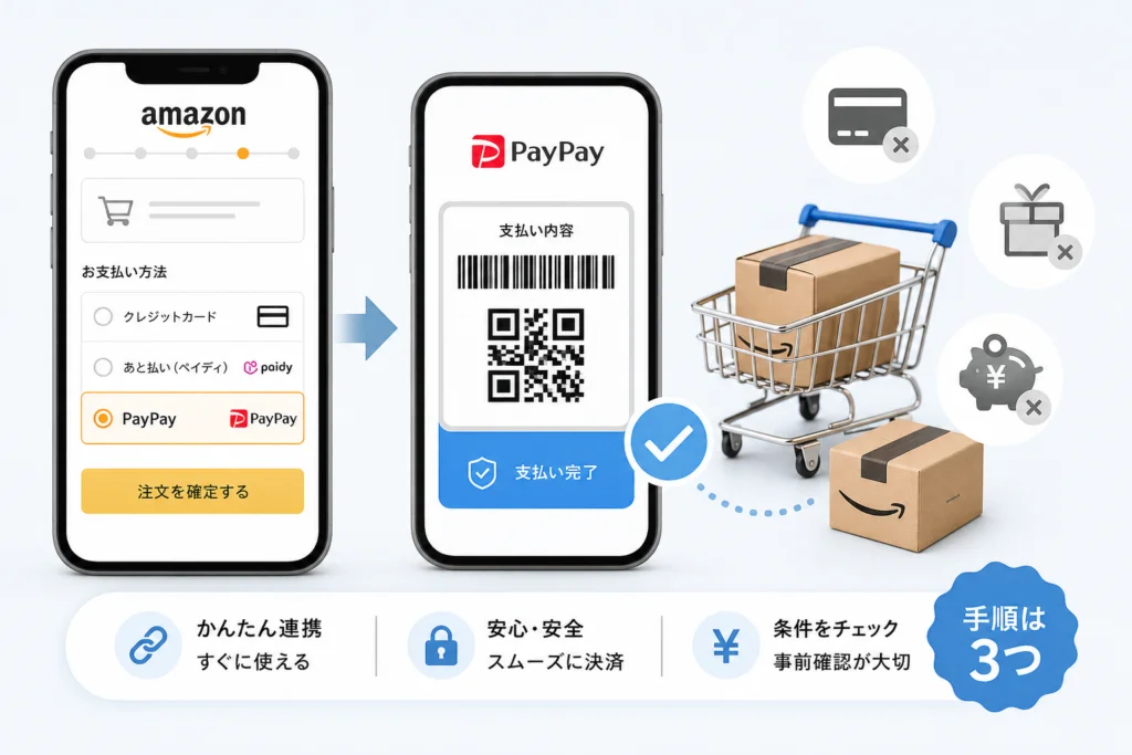 AmazonとPayPayを連携する方法