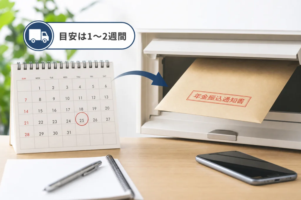 再交付した通知書はいつ届く？送付先と未着時の確認