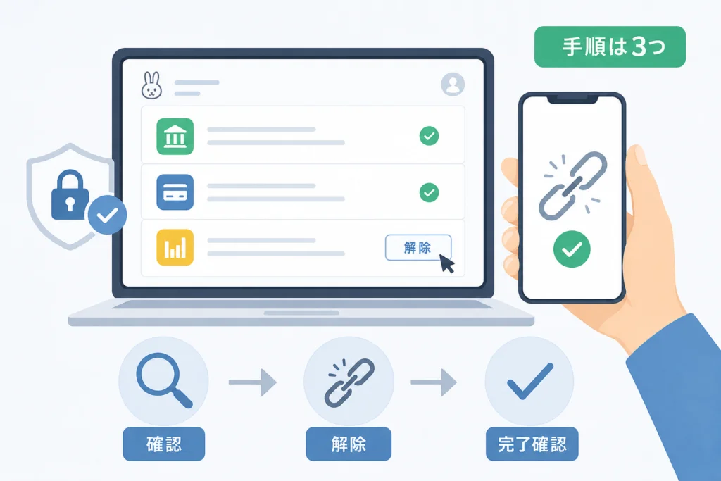 解除する前にマイナポータルの連携サービスを確認する